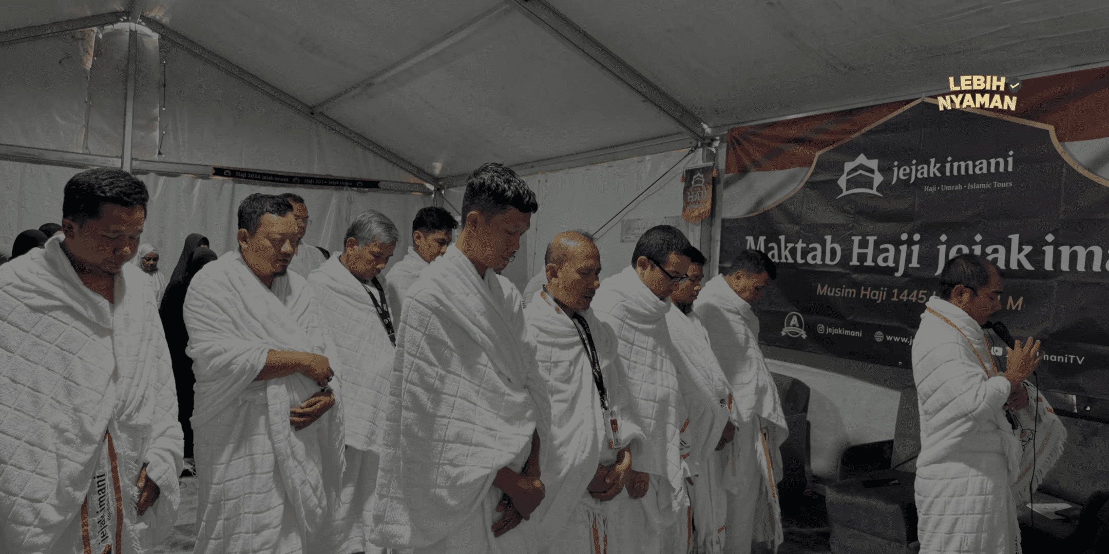 travel haji plus dan haji furodadi jejak Imani bandung fasilitas terbaik, maktab vip 111 – 116, full bimbingan sesuai syariat islam, tiket, dan visa haji dengan persyaratan lebih mudah sehingga membuat ibadah haji lebih nyaman